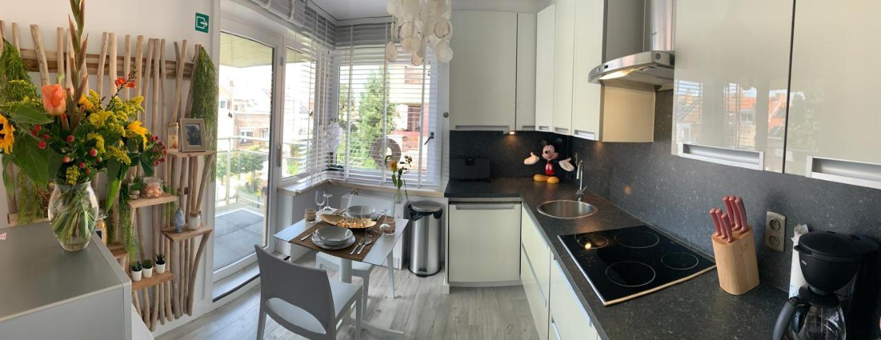 Top Appartement Met Garage "Au Franelle" Ostende Exteriér fotografie